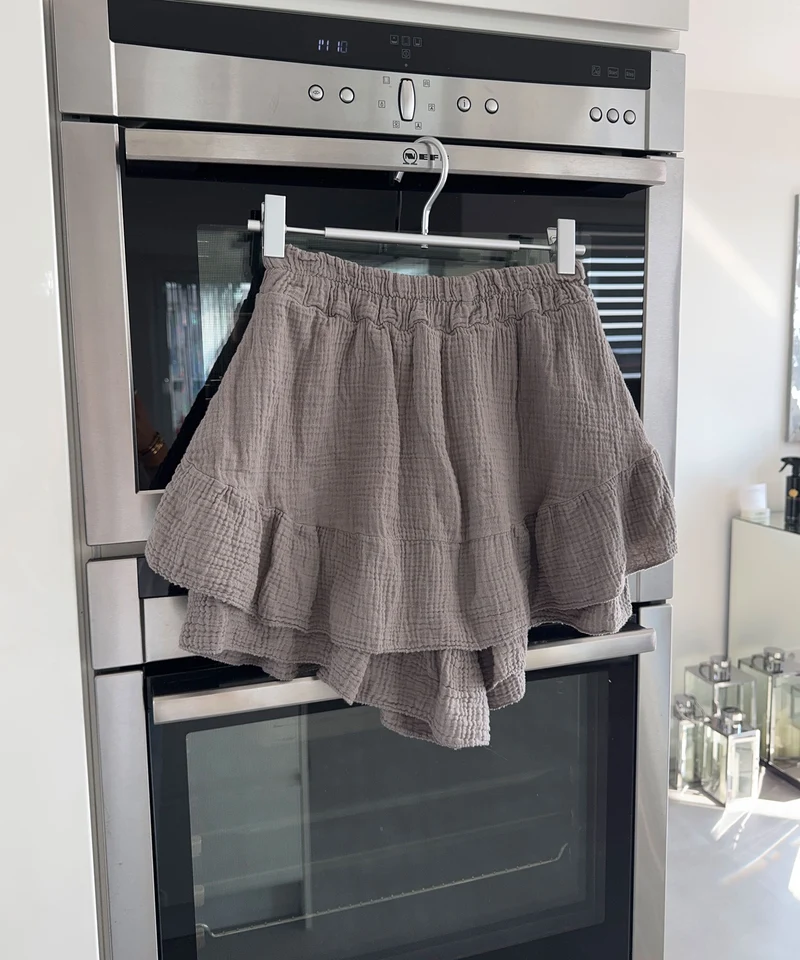 Musselin Hosenrock Alexis Taupe
