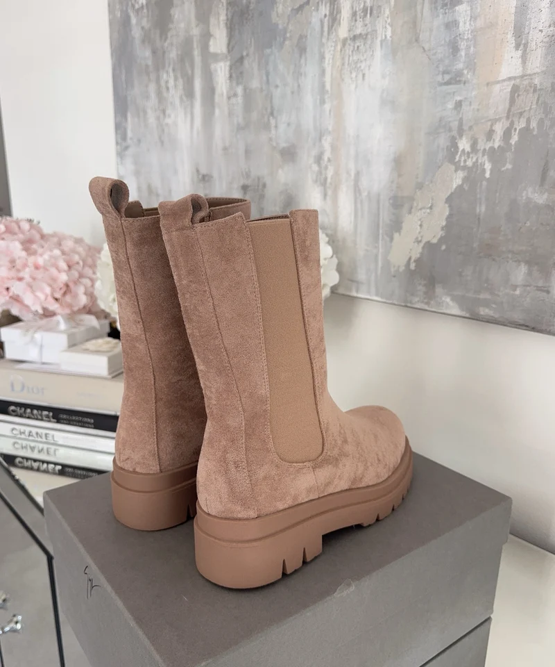 Chelsea Boots Zelaria Beige