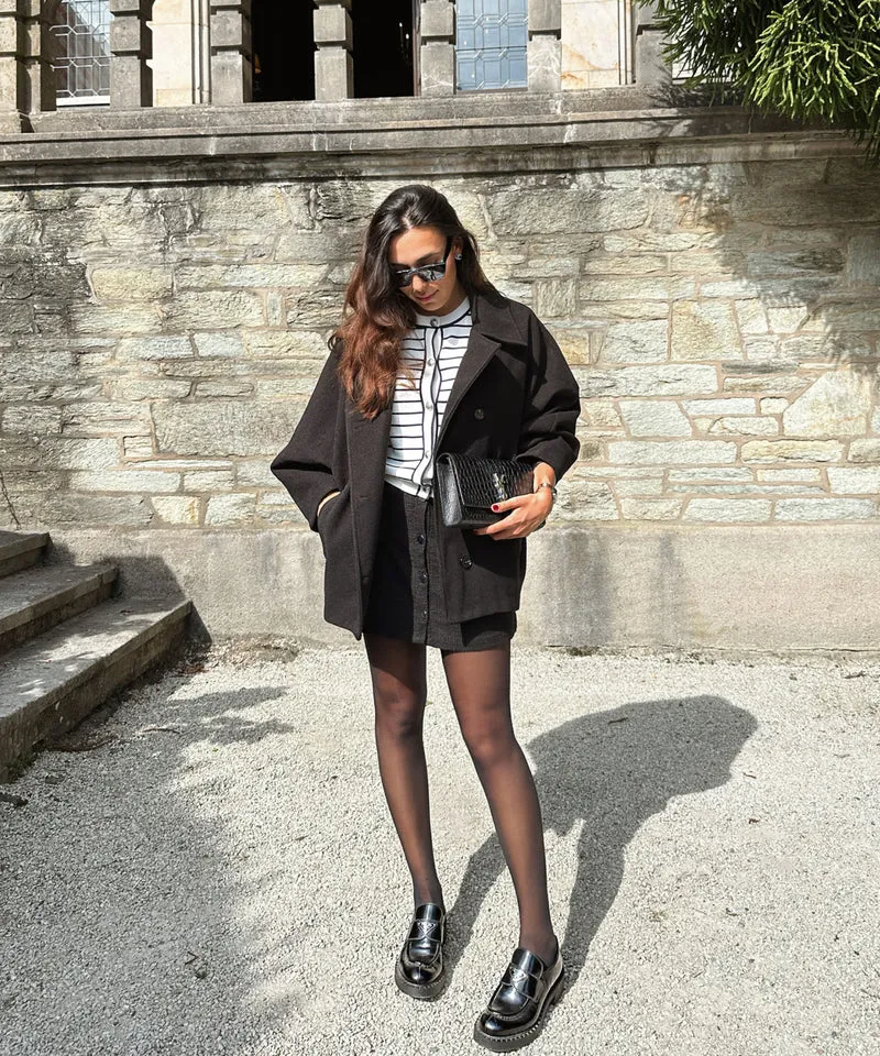 Oversize Jacke Joana Schwarz