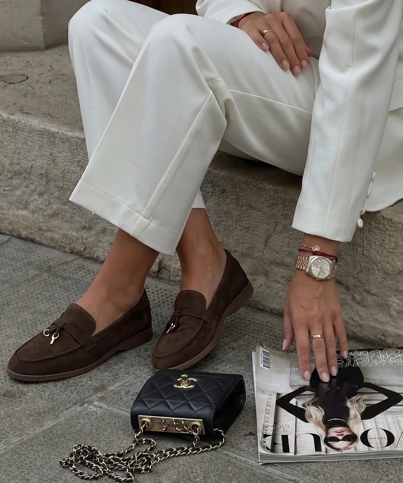 Loafers Classy Braun