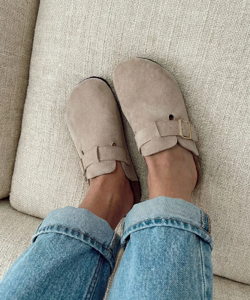Pantoletten Dilan Beige