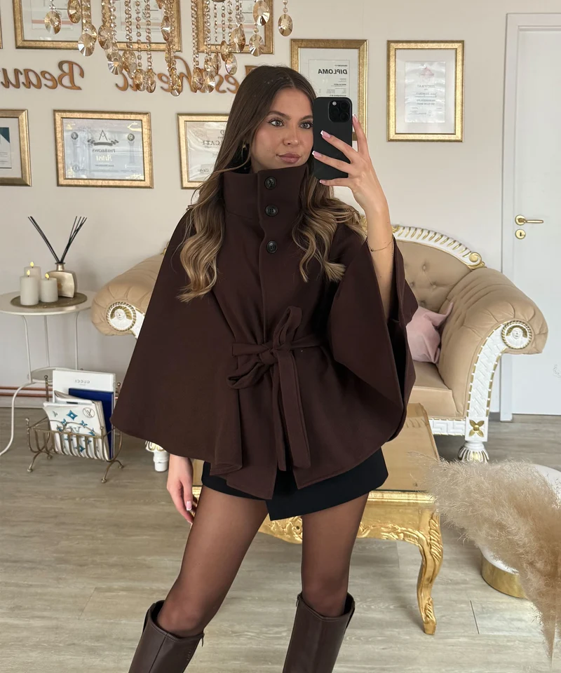 Poncho Karah Braun