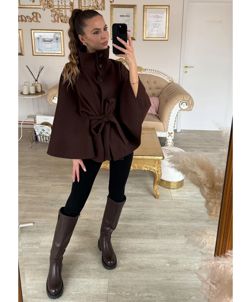 Poncho Karah Braun