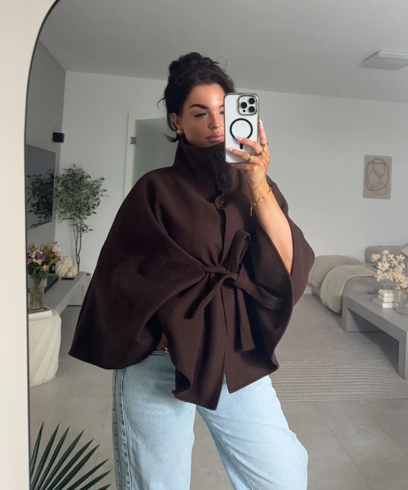 Poncho Karah Braun