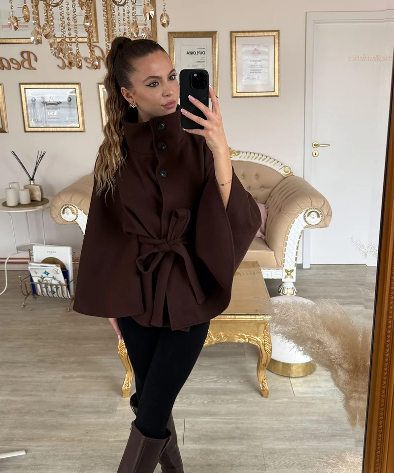Poncho Karah Braun