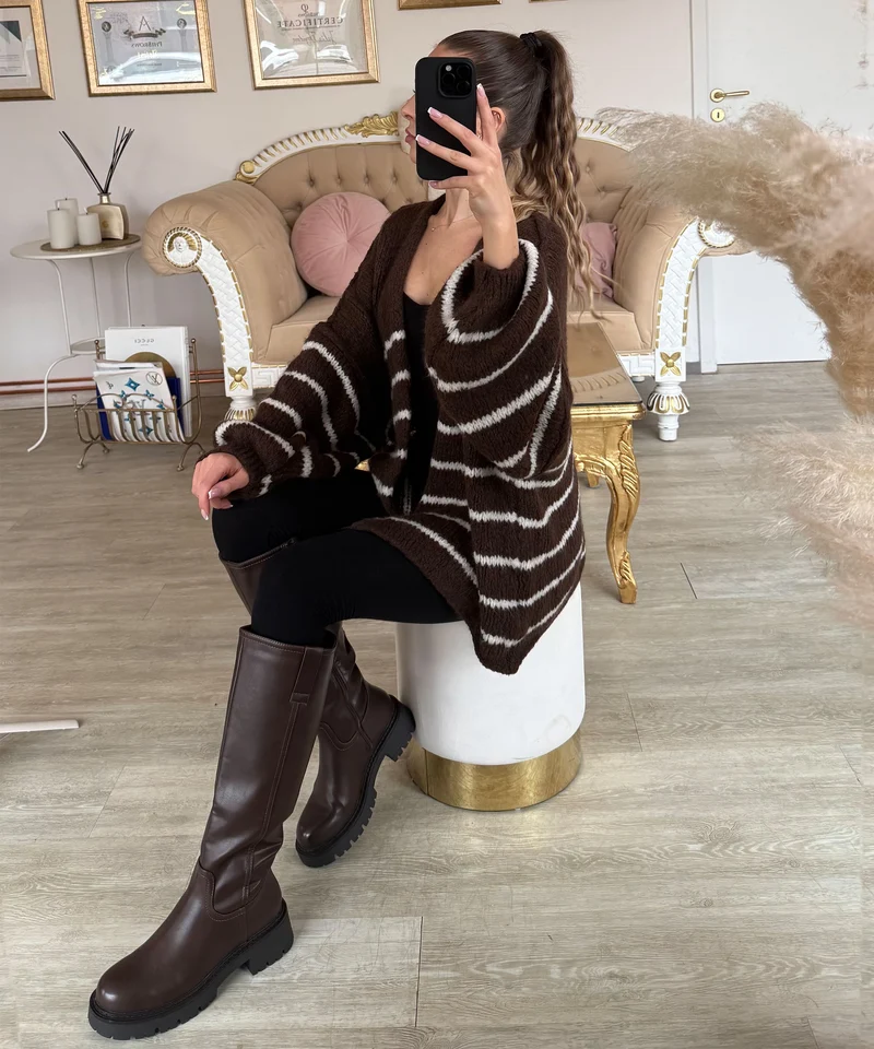Stiefel Chira Braun