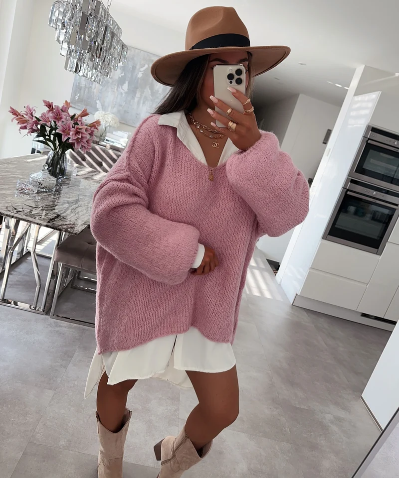 Pullover Cinderella Rosa
