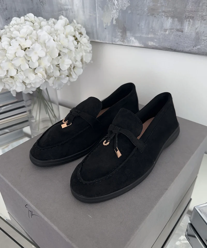 Loafers Classy Schwarz