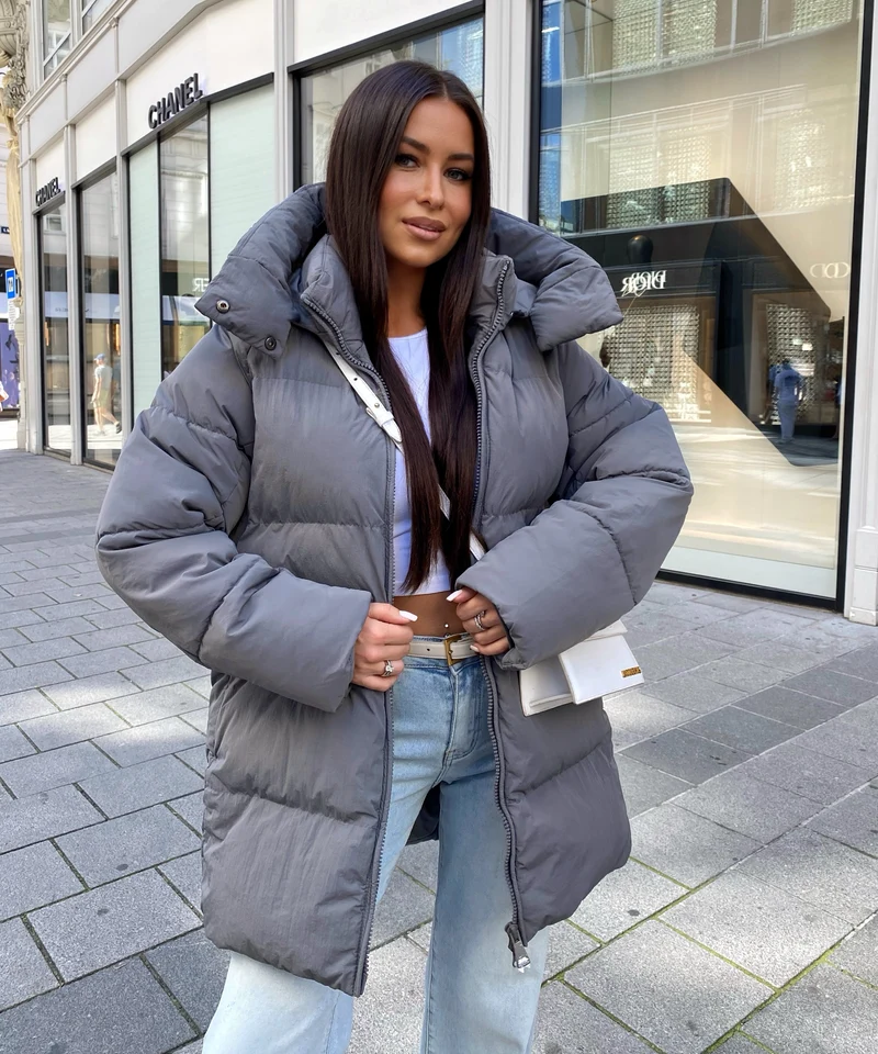 Jacke Addie Dunkelgrau
