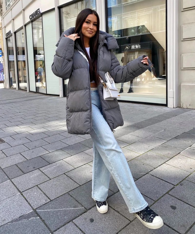 Jacke Addie Dunkelgrau