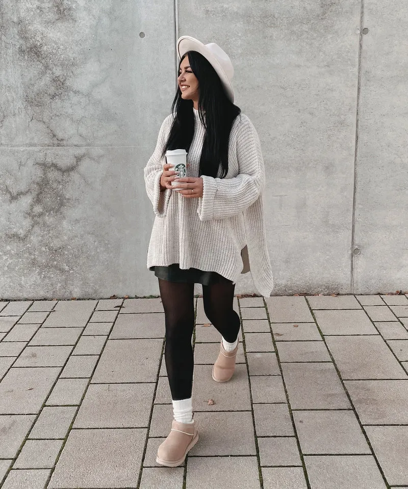 Oversize Pullover Elsa Beige