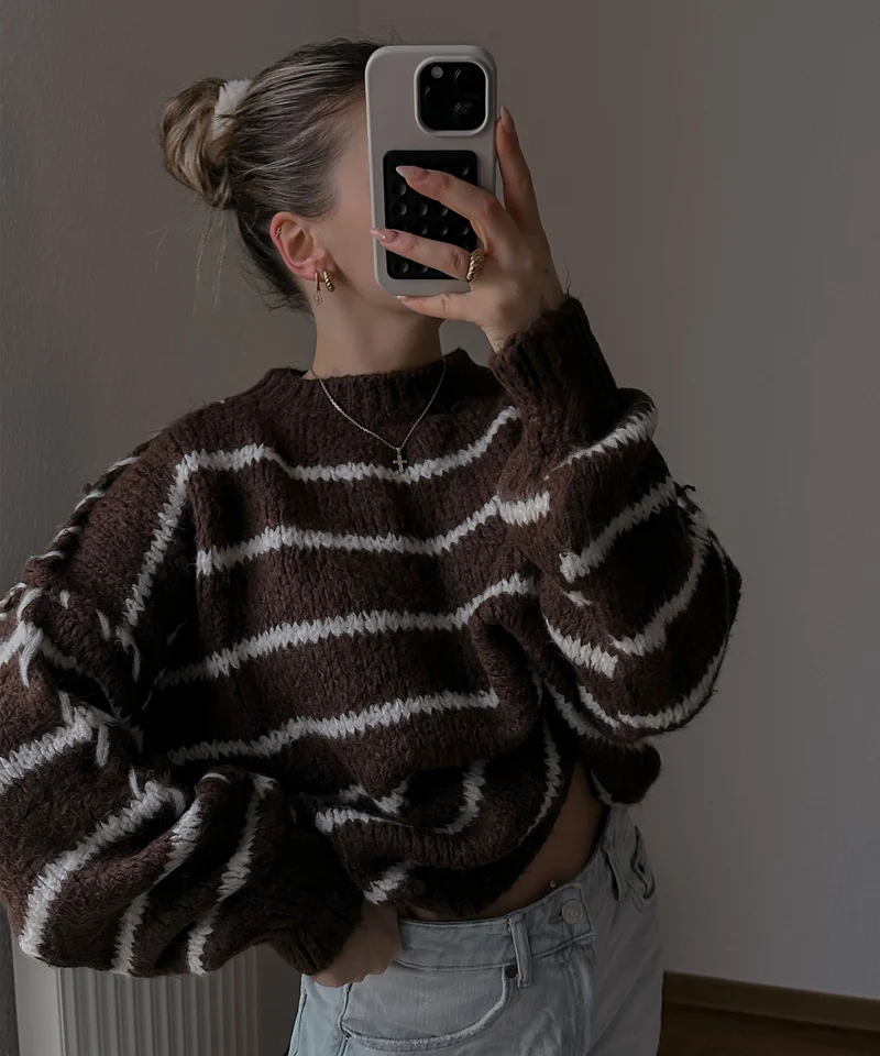 Pullover Omnya Dunkelbraun