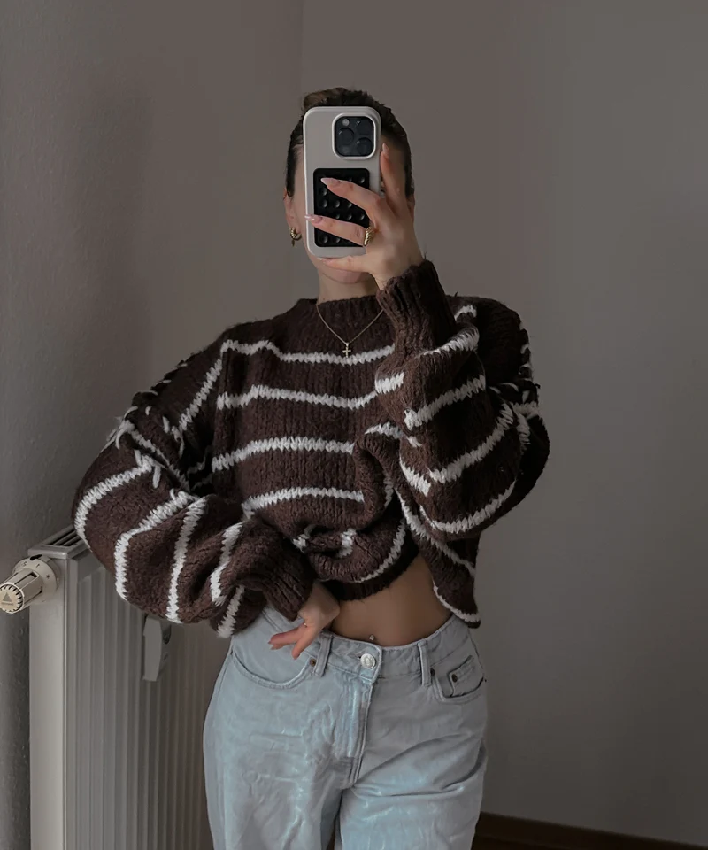 Pullover Omnya Dunkelbraun