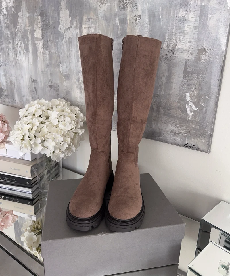 Stiefel Amira Braun