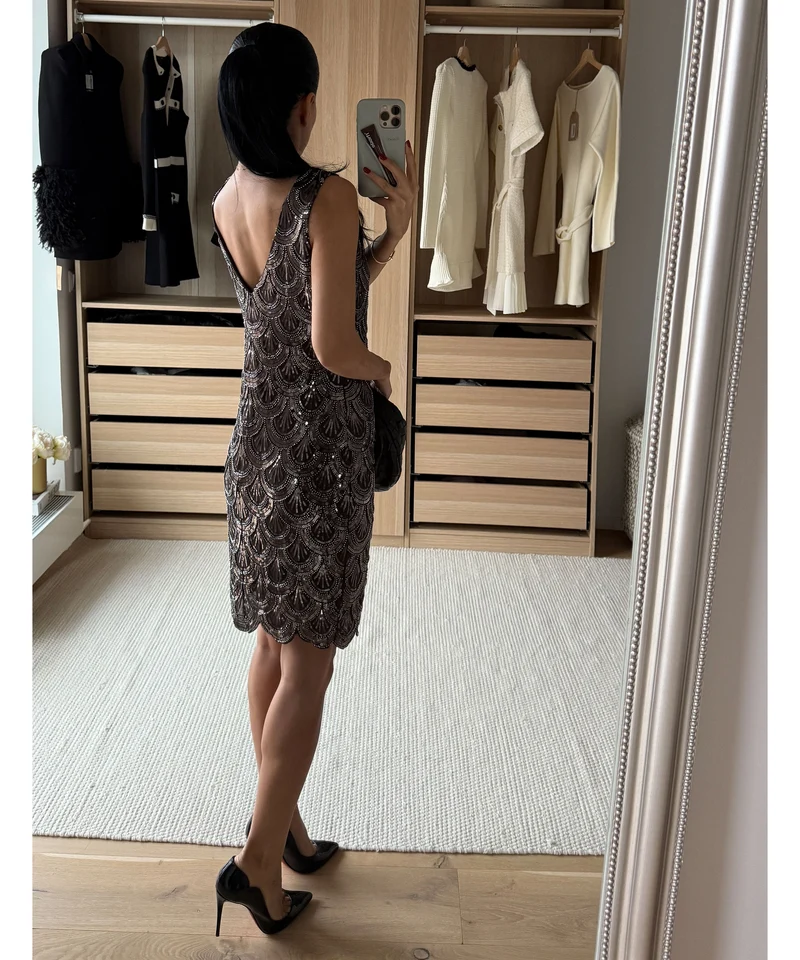 Kleid Garbiela Braun