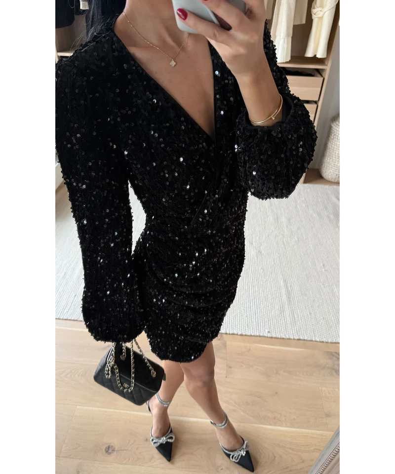 Mini Kleid Sonia Schwarz