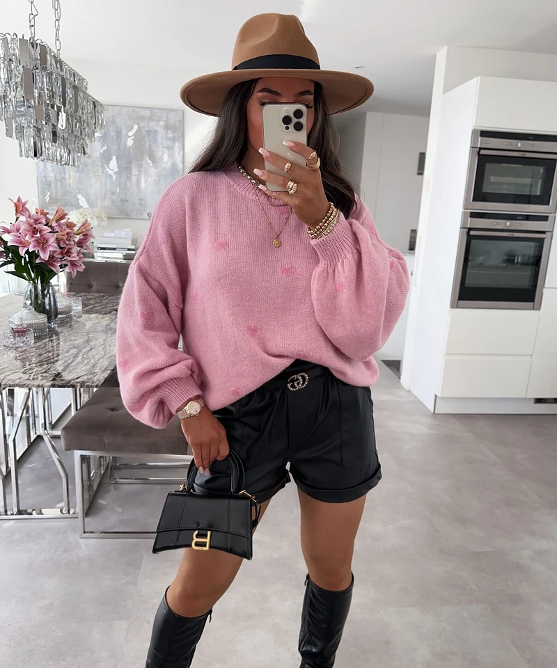 Oversize Pullover Joslin Rosa