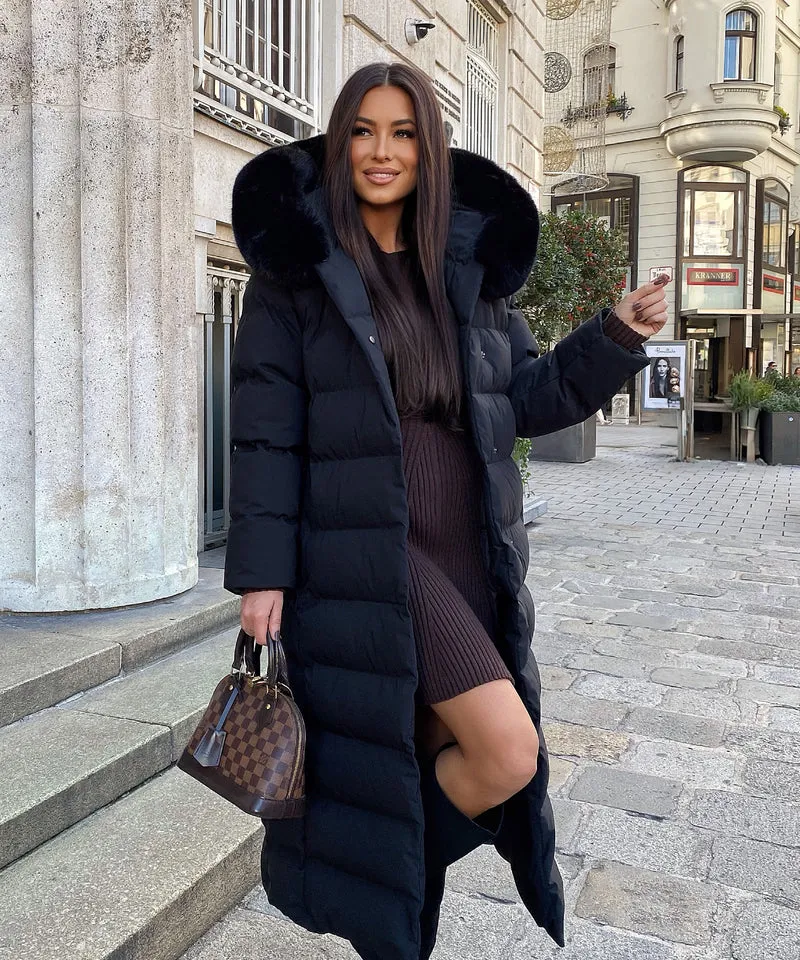Parka May Schwarz