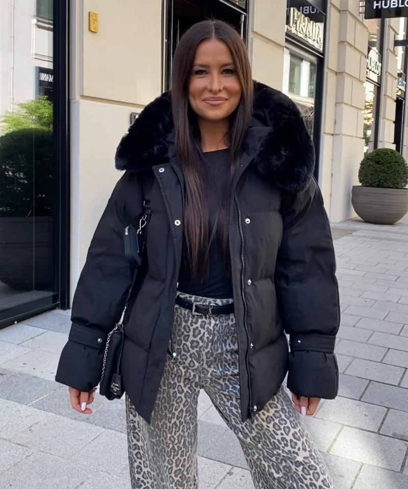 Winterjacke Nia Schwarz