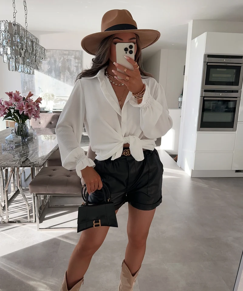 Bluse Diona Weiß