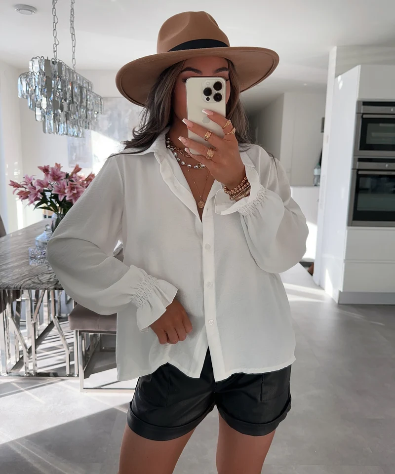 Bluse Diona Weiß