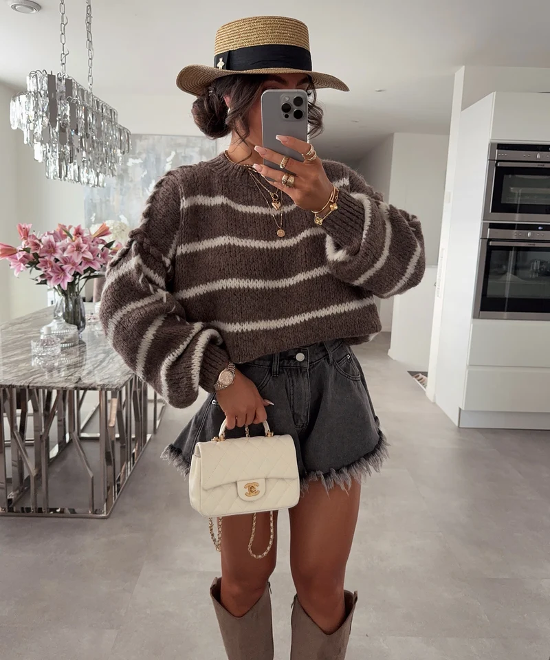 Shorts Fee Grau