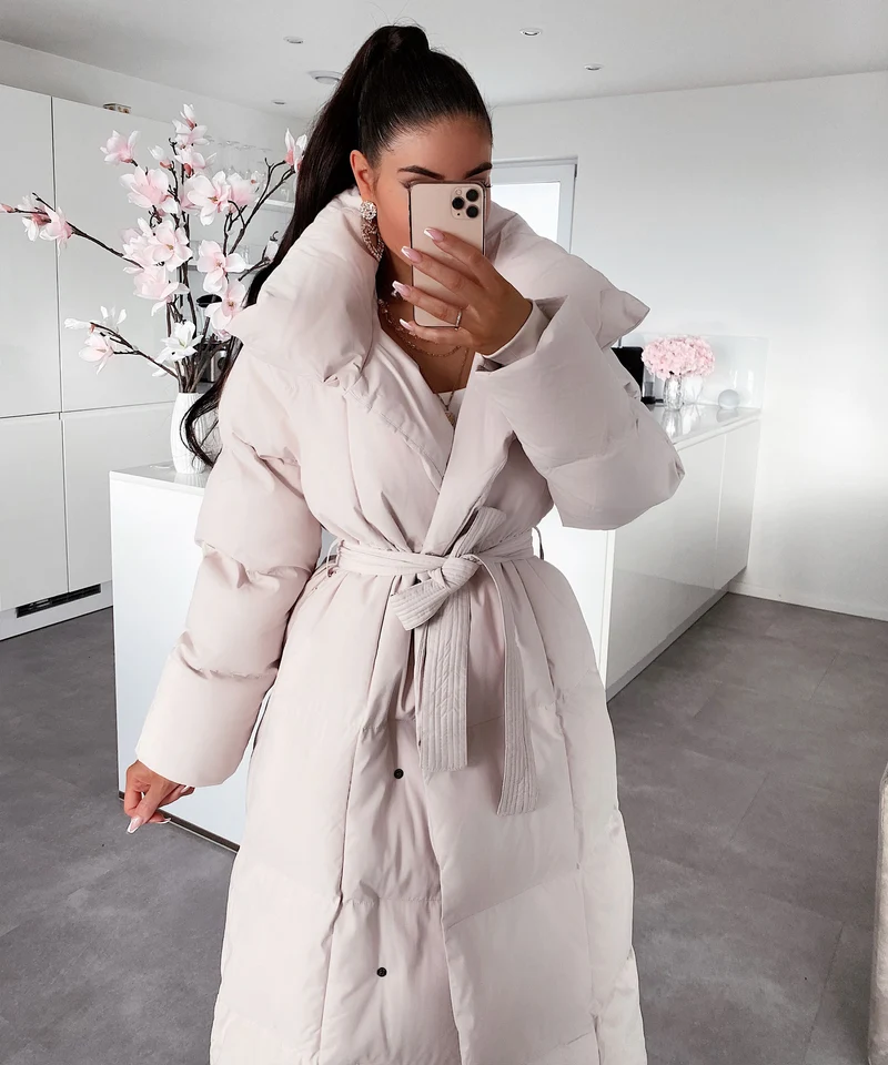 Oversize Parka Kyleih Beige