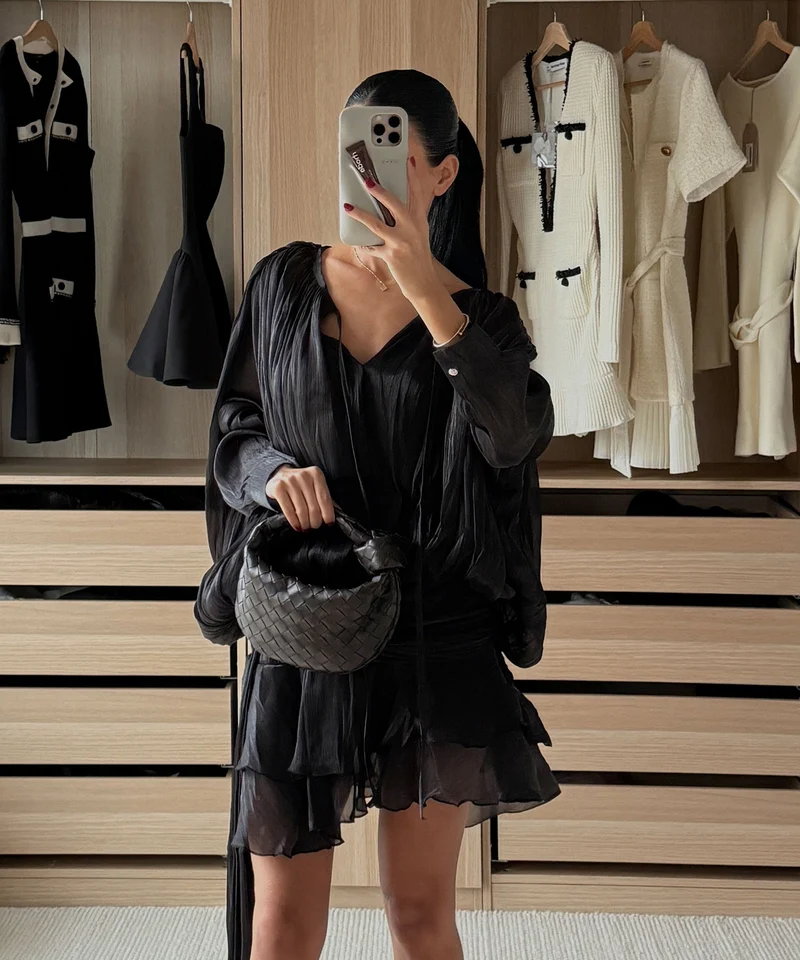 Mini Kleid Laisa Schwarz