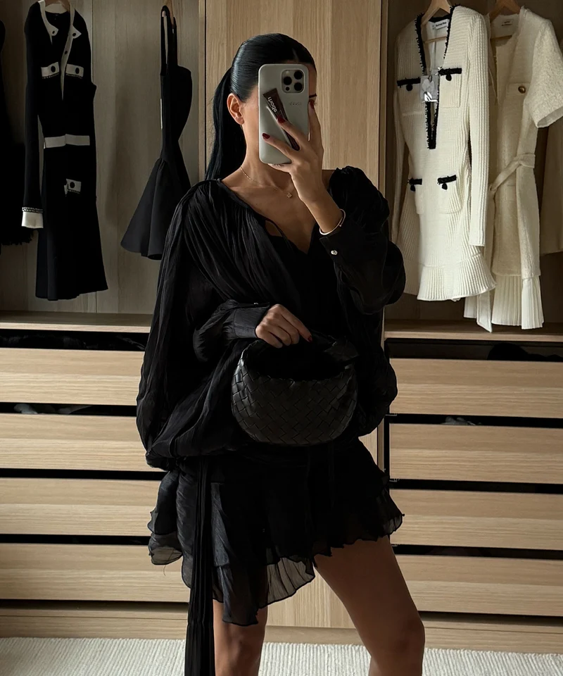 Mini Kleid Laisa Schwarz