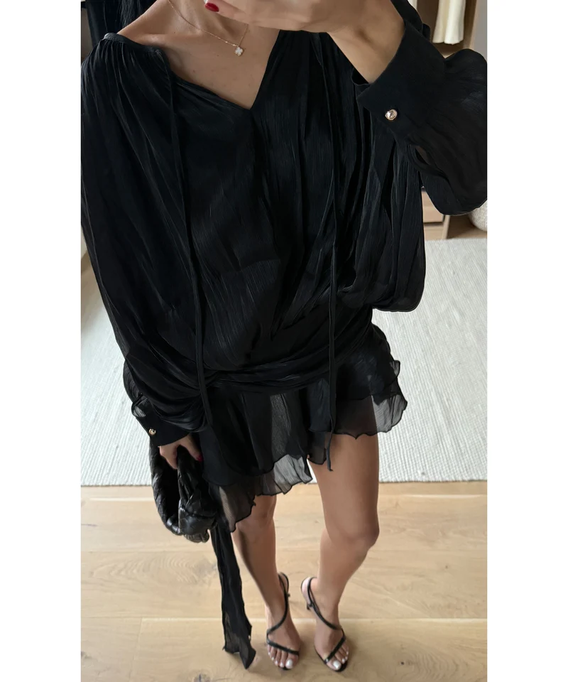 Mini Kleid Laisa Schwarz