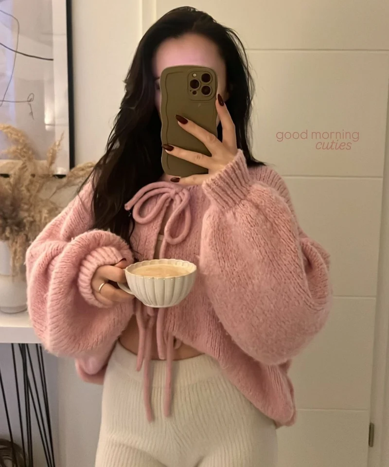 Cardigan Schleife Fia Rosa