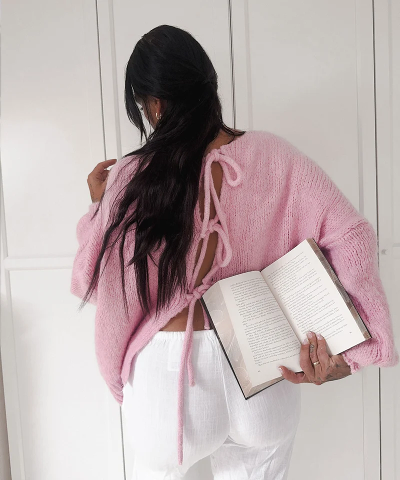 Cardigan Schleife Fia Rosa