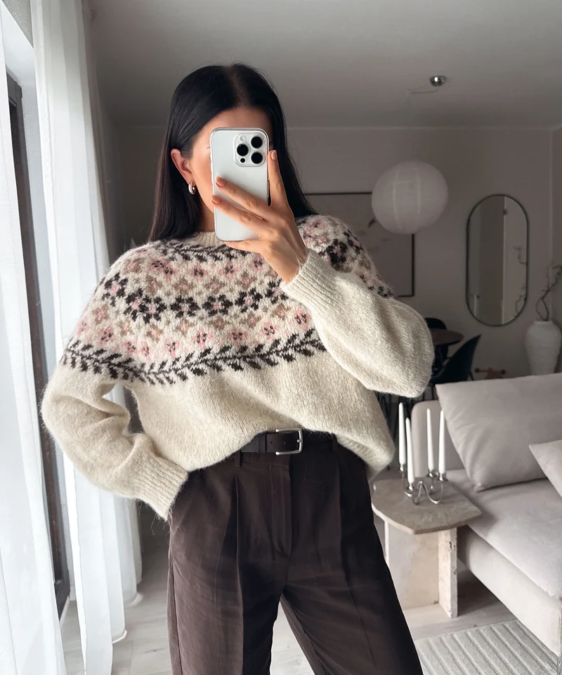 Pullover Mista Beige