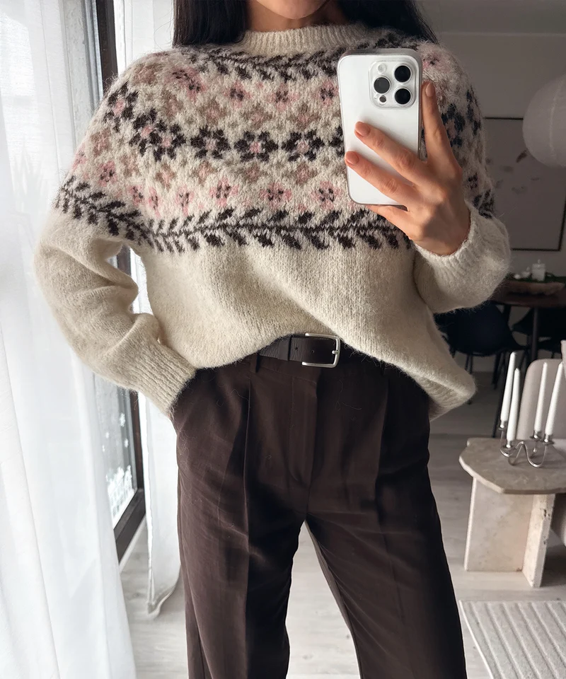 Pullover Mista Beige